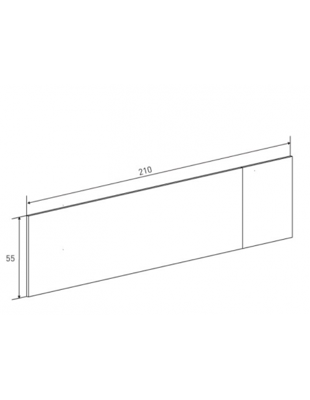 Cabecero SOLANA 216 cm