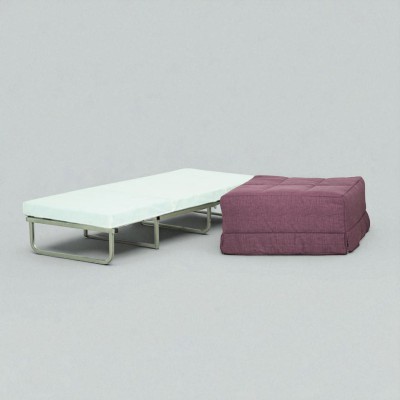 Puff cama TIERRA chocolate - Versatilidad y estilo