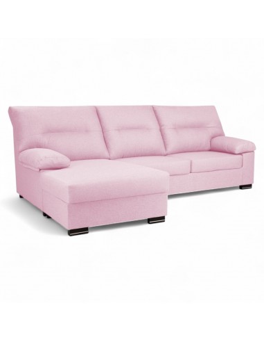 Chaiselongue GÉNOVA rosa reversible