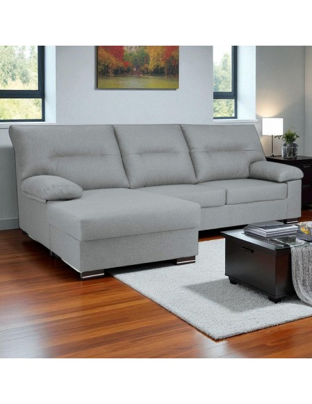 Chaiselongue GÉNOVA perla reversible