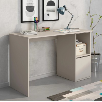 Mesa estudio AURA 1p beige