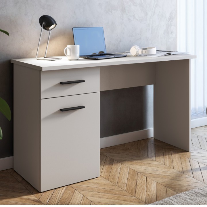 Mesa estudio AURA 1c1p beige