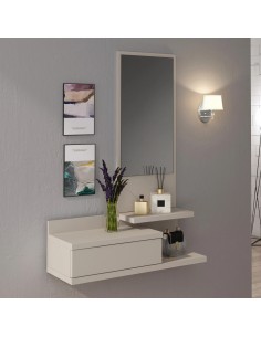 Recibidor AURA vertical beige