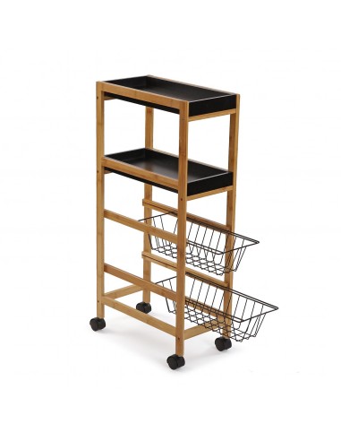 Carro CESTAS negro