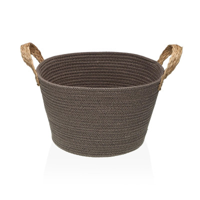 Cesta CONICA gris oscuro