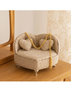 Joyero SOFA gris claro