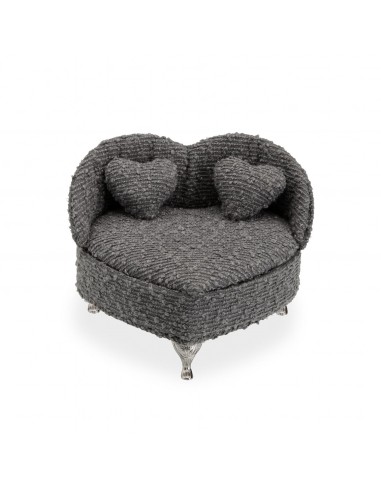 Joyero SOFA gris oscuro