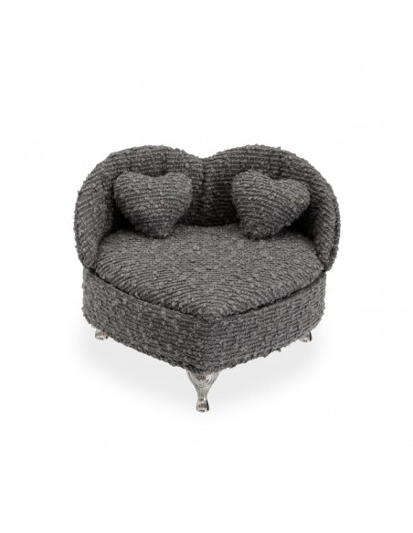 Joyero SOFA gris oscuro