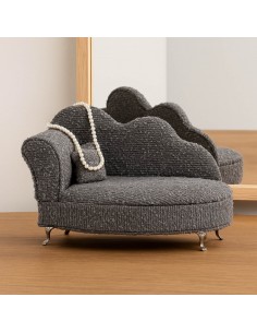 Joyero CHAISE gris oscuro