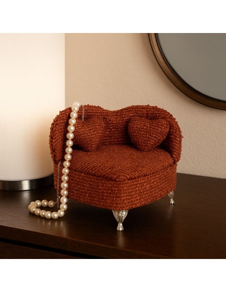 Joyero SOFA rojo