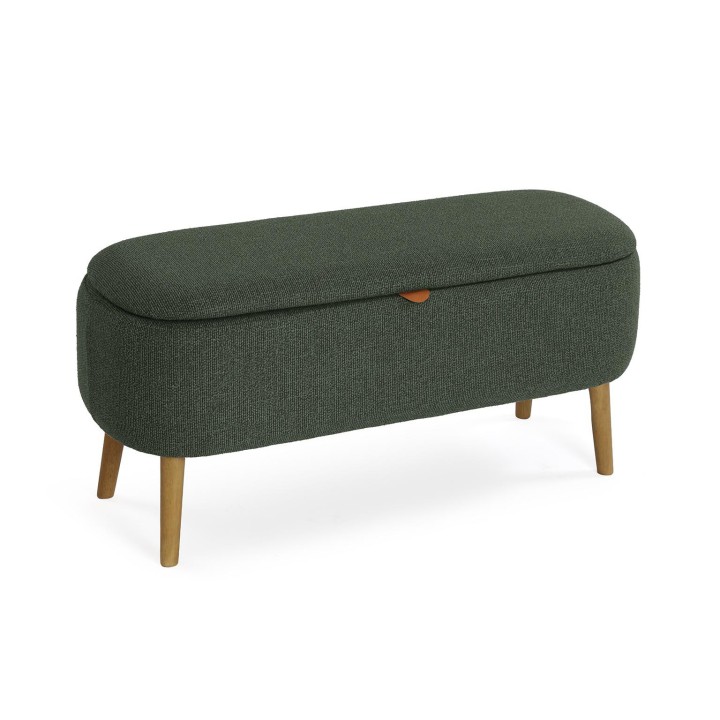 Pie de cama MANIKO verde