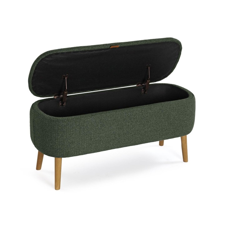 Pie de cama MANIKO verde