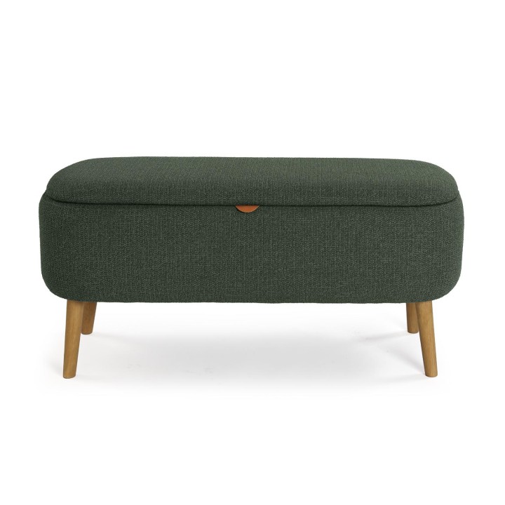 Pie de cama MANIKO verde