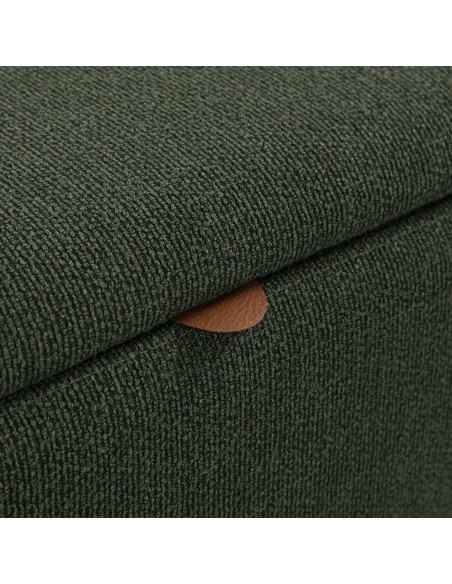 Pie de cama MANIKO verde