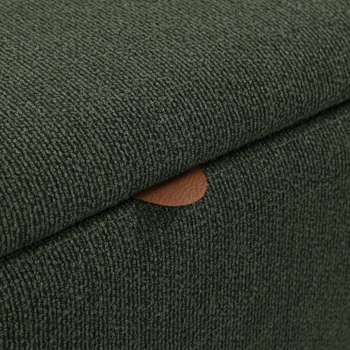 Pie de cama MANIKO verde