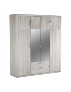 Armario PLUTON 6p+2c roble