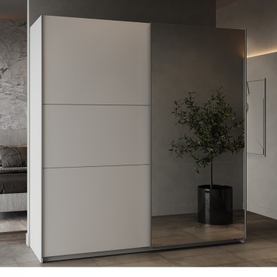 Armario GHOST 2pc+esp blanco