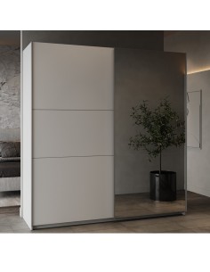 Armario GHOST 2pc+esp blanco