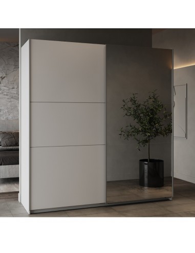 Armario GHOST 2pc+esp blanco
