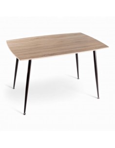 Mesa SWEEDEN 120x80 negro