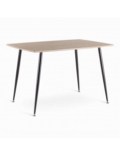 Mesa SWEEDEN 120x80 negro 2