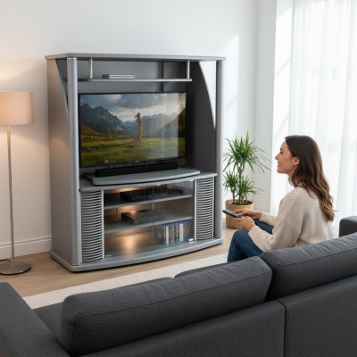 Mueble TV CASTAFIORE - Diseño Moderno y Funcional