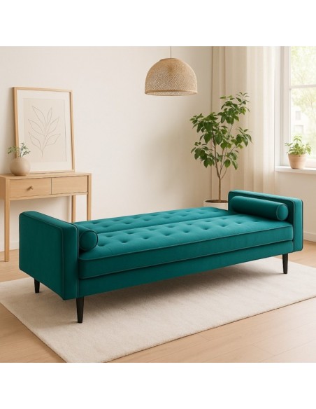 Sofá cama PINK verde