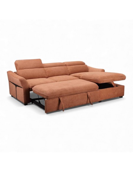 Rinconera cama THALIA caramelo der