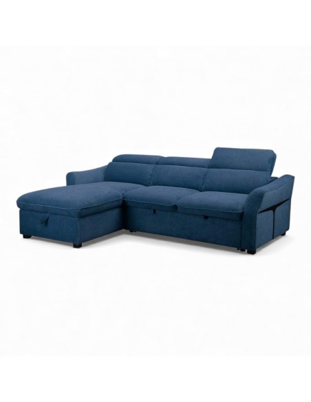 Rinconera cama THALIA azul izq