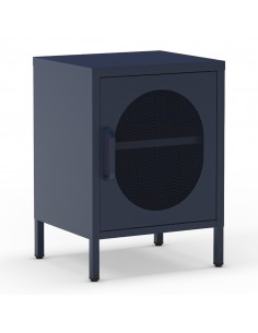 Mesita de noche DIORA azul