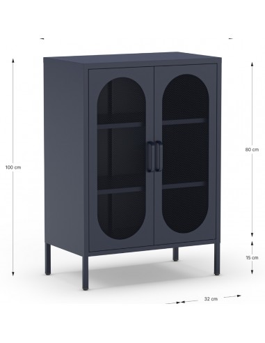 Mueble DIORA 2p azul