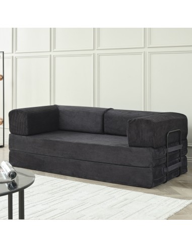 Sofá cama AGNES negro