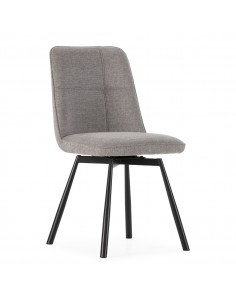 Silla TIRSA giratoria gris