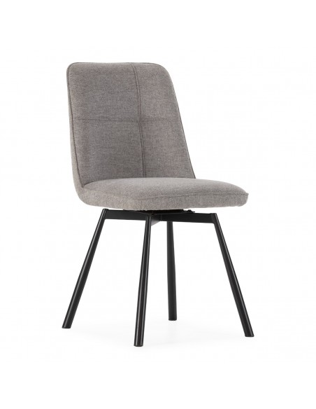 Silla TIRSA giratoria gris