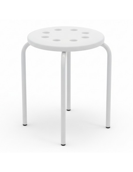 Taburete bajo DUKAN beige