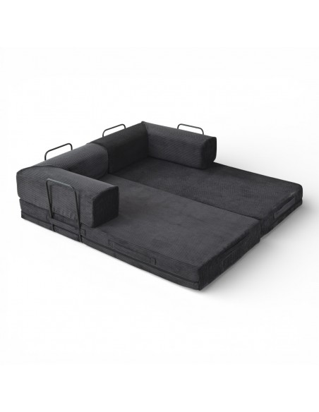 Sofá cama AGNES negro