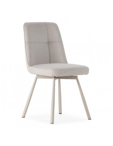 Silla TIRSA giratoria crema
