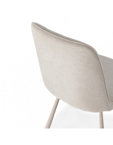 Silla TIRSA giratoria crema