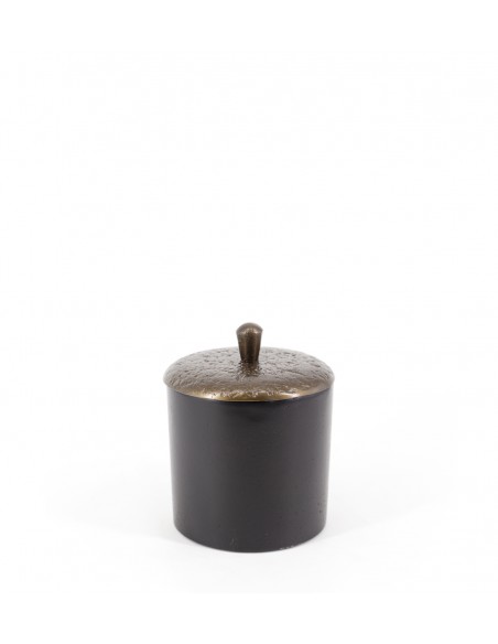 Caja ANTIQUE redonda alta