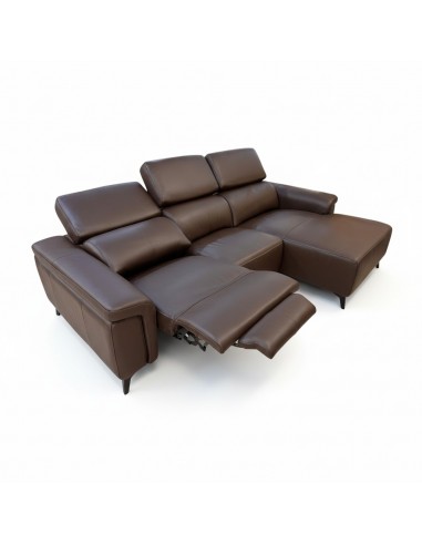 Chaise MUSA relax piel choco