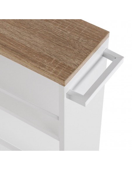 Carro COCINA 3b blanco