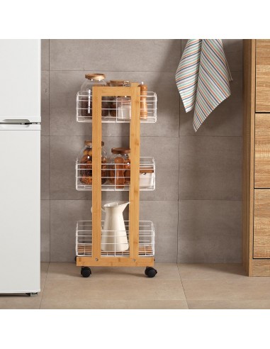 Estanteria CESTAS blanca