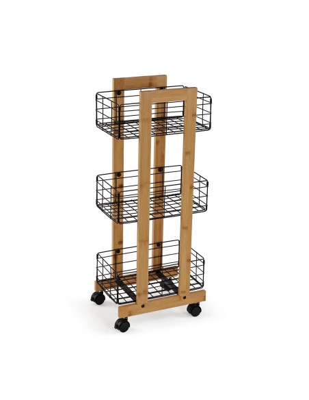 Estantería CESTAS negra