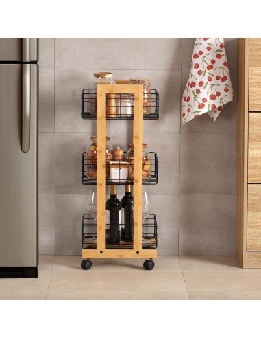 Estantería CESTAS negra