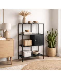 Estantería TAPEN negra 2