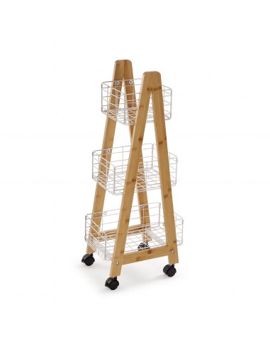 Estanteria CESTAS en v blanca