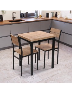 Mesa + 2 sillas DARIN