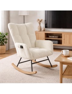 Mecedora DRAME beige 2