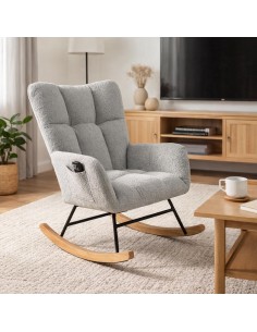 Mecedora DRAME gris 2