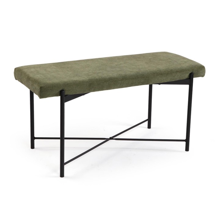 Pie de cama NILO verde